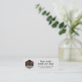 モダンサンキューカード スキニー名刺 (スタンド正面)