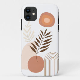 モダンサンライズボタニカル | ハッピーバイブス iPhone 11 ケース