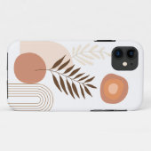 モダンサンライズボタニカル | ハッピーバイブス Case-Mate iPhoneケース (裏面(横))