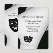 モダンシアター招待状 招待状 (正面/裏面)