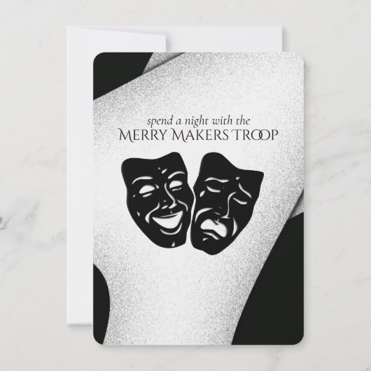 モダンシアター招待状 招待状 (裏面)