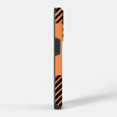 モダンシックなプストライプのライドiPhone 14 Proケース iPhoneケース (右側面)