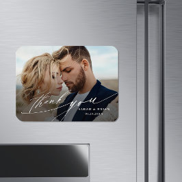 モダンシックな書結婚道の写真 マグネット