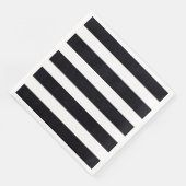 モダンシック白黒ストライプのエレガントパーティー (コーナー)