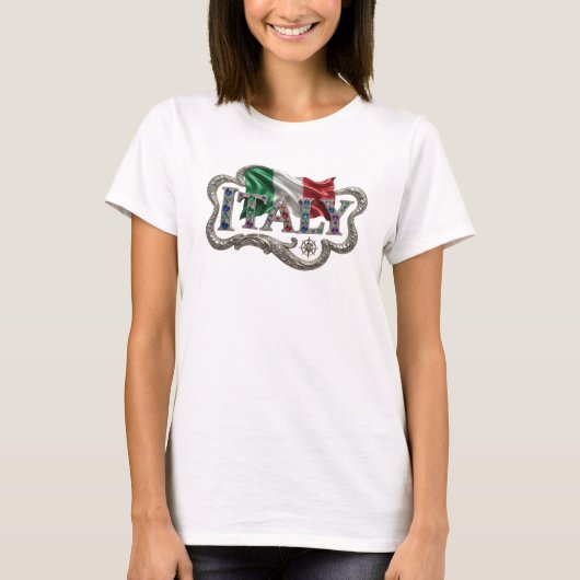 モダンシルバーITALY Tシャツ (正面)