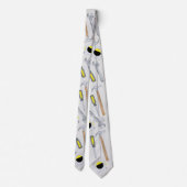 モダンシンプルおもしろいおもしろいツール ネクタイ (裏面)