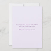 モダンシンプルと写スタイリッシュ真の卒業 招待状 (裏面)