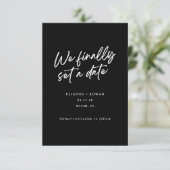 モダンシンプルの日を決め結婚る セーブザデート (スタンド正面)