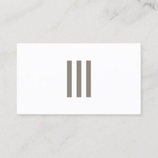 モダンシンプルアーキテクチャ、建築、デザイン3 名刺 (裏面)