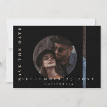 モダンシンプルイメージフラット日付カードを保存