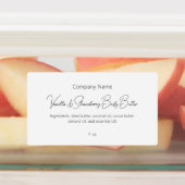 モダンシンプルエレガントカスタム美しい皮気に ラベル (貼付)