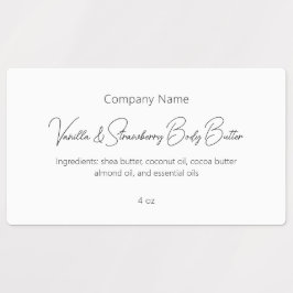 モダンシンプルエレガントカスタム美しい皮気に ラベル