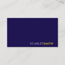 モダンシンプルエレガントミニマル 名刺