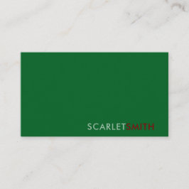 モダンシンプルエレガントミニマル 名刺