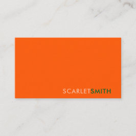 モダンシンプルエレガントミニマル 名刺