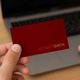 モダンシンプルエレガントミニマル 名刺