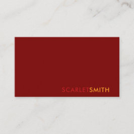 モダンシンプルエレガントミニマル 名刺