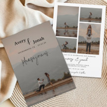 モダンシンプルエレガント写真結婚の