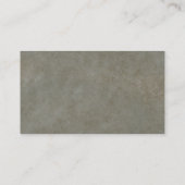 モダンシンプルエレガント平石壁 名刺 (裏面)