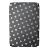 モダンシンプルエレガント水玉模様 バスマット (正面縦)