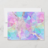 モダンシンプルエレガント自筆証書 ノートカード (裏面)