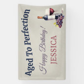 モダンシンプルエレガント 横断幕 (縦)