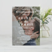 モダンシンプルカジュアル写真リハーサル 招待状 (スタンド正面)