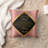 モダンシンプルカスタマイズ金ゴールドピンク クッション (ブランケット)