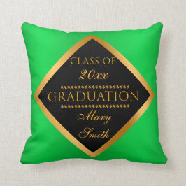 モダンシンプルカスタマイズ金ゴールド緑 クッション