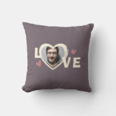 モダンシンプルカスタムハート クッション (正面)