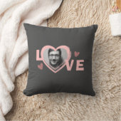 モダンシンプルカスタムハート クッション (ブランケット)