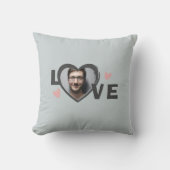 モダンシンプルカスタムハート クッション (正面)