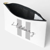 モダンシンプルカスタムパーソナライズされた アクセサリーポーチ (見開き)