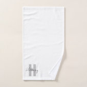 モダンシンプルカスタムパーソナライズされた ハンドタオル (ハンドタオル)