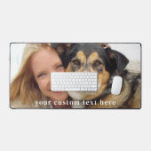 モダンシンプルカスタム写真パーソナライズされた デスクマット (キーボード&マウス)