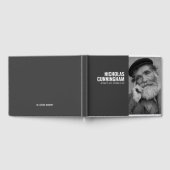 モダンシンプルカスタム写真記念 ゲストブック (全面)