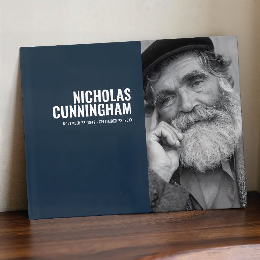 モダンシンプルカスタム写真記念 ゲストブック