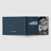 モダンシンプルカスタム写真記念 ゲストブック (全面)