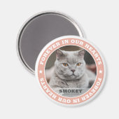 モダンシンプルカスタム悔やみや弔慰Keepsake マグネット (正面/裏面)