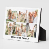 モダンシンプルカスタム6写真コラージュ フォトプラーク (側面)