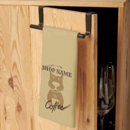 モダンシンプルカフェ喫茶店 キッチンタオル