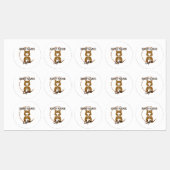 モダンシンプルカフェ喫茶店 ラベル (シート)