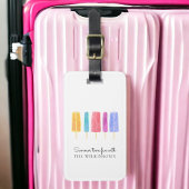 モダンシンプルカラフルモダン夏 ラゲッジタグ