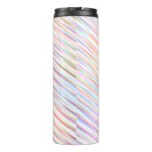モダンシンプルカラフル線ストライプ タンブラー (裏面)