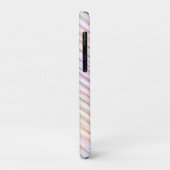 モダンシンプルカラフル線ストライプ Case-Mate iPhoneケース (裏面/左)