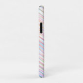 モダンシンプルカラフル線ストライプ Case-Mate iPhoneケース (裏面/右)