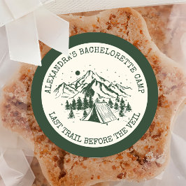 モダンシンプルキャンピングウィークエンドバチェロレッテ ラウンドシール
