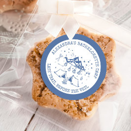 モダンシンプルキャンピングウィークエンドバチェロレッテ ラウンドシール