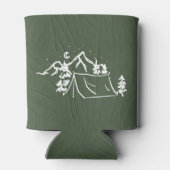 モダンシンプルキャンピングウィークエンドバチェロレッテ 缶クーラー (裏面)