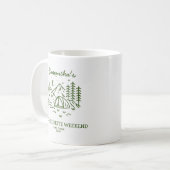 モダンシンプルキャンピング ブライズパーティー ナチュラル コーヒーマグカップ (正面左)